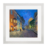Set of 2, People in the Market Scenery Painting Collage Wall Art Frames - BF07