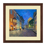 Set of 2, People in the Market Scenery Painting Collage Wall Art Frames - BF07