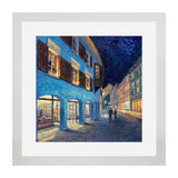 Set of 2, People in the Market Scenery Painting Collage Wall Art Frames - BF07