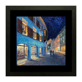 Set of 2, People in the Market Scenery Painting Collage Wall Art Frames - BF07