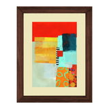 Set of 3, Abstract Collage Wall Art Frames - BF107