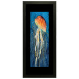 Set of 3, Vibrant Jellyfish Collage Wall Art Frames - BF111
