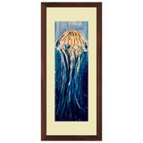 Set of 3, Vibrant Jellyfish Collage Wall Art Frames - BF111