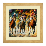 Set of 2, Running Stallions Collage Wall Art Frames - BF179