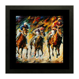 Set of 2, Running Stallions Collage Wall Art Frames - BF179