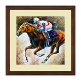 Set of 2, Horse Riding Collage Wall Art Frames - BF180