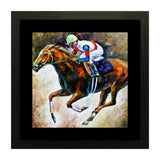 Set of 2, Horse Riding Collage Wall Art Frames - BF180