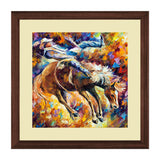 Set of 2, Horse Riding Collage Wall Art Frames - BF180