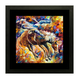 Set of 2, Horse Riding Collage Wall Art Frames - BF180