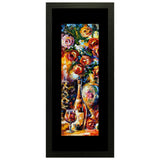 Set of 2, Vibrant Floral Themed Collage Wall Art Frames - BF192
