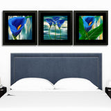 Set of 3, Vibrant Tulip Collage Wall Art Frames - BF19