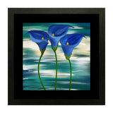Set of 3, Vibrant Tulip Collage Wall Art Frames - BF19