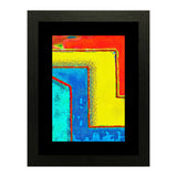 Set of 3, Abstract Scenery Collage Wall Art Frames - BF25