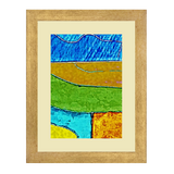 Set of 3, Abstract Scenery Collage Wall Art Frames - BF25