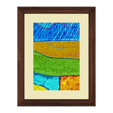 Set of 3, Abstract Scenery Collage Wall Art Frames - BF25