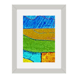 Set of 3, Abstract Scenery Collage Wall Art Frames - BF25