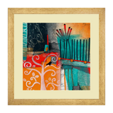 Set of 3, Abstract Shapes Collage Wall Art Frames - BF27