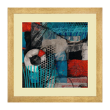 Set of 3, Abstract Shapes Collage Wall Art Frames - BF27