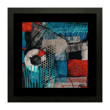 Set of 3, Abstract Shapes Collage Wall Art Frames - BF27