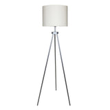 Tripod Silver Metal Floor Lamp - FL03