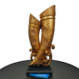 Abstract Elephant Tusks sculpture for Table Decor - GD604