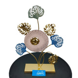 Floral Themed Metallic Table Décor - GD742