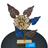 Floral Themed Metallic Table Décor - GD744
