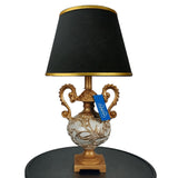 White & Golden Elegent Side Table Lamps Pair - TL144