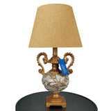 White & Golden Elegent Side Table Lamps Pair - TL144
