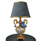 White & Golden Elegent Side Table Lamps Pair - TL144