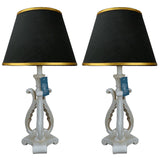 Pair of Off White Exquisite Table Lamp for Side Table  - TL145