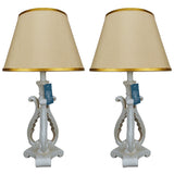 Pair of Off White Exquisite Table Lamp for Side Table  - TL145