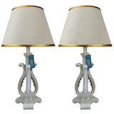 Pair of Off White Exquisite Table Lamp for Side Table  - TL145
