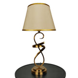 Pair of Exquisite Golden Metal Lamps - TL160