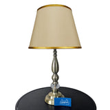 Pair of Metal Table Lamps with Crystal - TL177