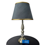 Pair of Metal Table Lamps with Crystal - TL177