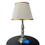 Pair of Metal Table Lamps with Crystal - TL177