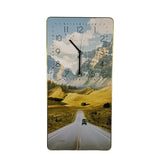 Roaming in Wilderness Wooden Wall Clock with Golden Edges - WC16