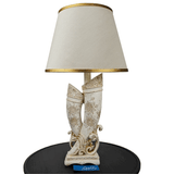 Pair of Elegant Elephant Tusks sculpture Table Lamps for Bedroom - TL105