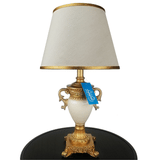Pair of White & Golden Exquisite Table Lamps - TL01