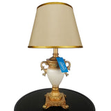 Pair of White & Golden Exquisite Table Lamps - TL01