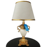 Pair of White & Golden Exquisite Table Lamps - TL01