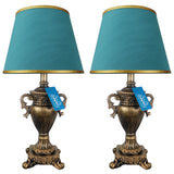Pair of Antique Golden Exquisite Table Lamps for Bedroom - TL02