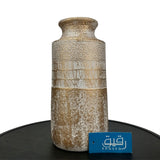 White & Golden Antique Vase for Table Decor - GD251